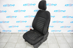 Водійське сидіння Ford Fusion mk5 13-16 без airbag, електро, ганчірка чорн