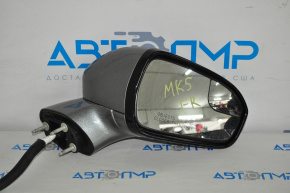 Зеркало боковое правое Ford Fusion mk5 13-20 7 пинов, поворотник, подогрев, графит