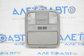 Плафон освещения передний Honda Accord 18-22 серый без люка