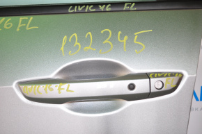 Ручка двері зовнішня передня лев Honda Civic X FC 16-21 4d keyless