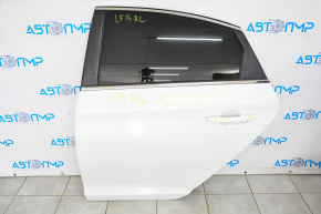 Дверь голая задняя левая Hyundai Sonata 15-17 белый