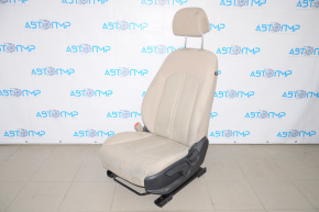 Водійське сидіння Hyundai Sonata 15-17 без airbag, механіч, ганчірка беж