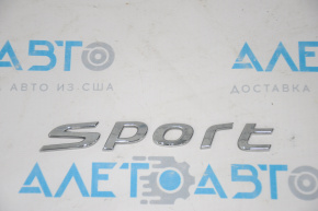 Эмблема надпись Sport крышки багажника Hyundai Sonata 15-17