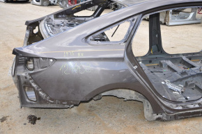 Чверть крило задня права Hyundai Sonata 15-19 графіт