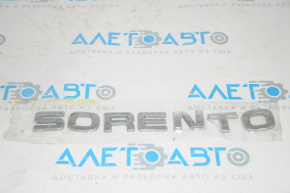 Эмблема надпись SORENTO двери багажника Kia Sorento 14-15 рест