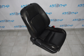 Пассажирское сидение Lexus CT200h 11-17 без airbag, механич, кожа черн, без подголовника