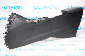 Консоль центральна підлокітник Lexus CT200h 11-13 шкіра, чорна