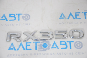 Емблема напис RX350 двері багажника Lexus RX350 10-15