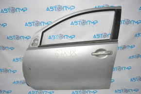 Дверь голая передняя левая Mitsubishi Galant 07-12 рест серебро