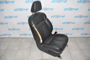 Пассажирское сидение Nissan Murano z52 15-17 без airbag, электро, кожа черн, стрельнувшее