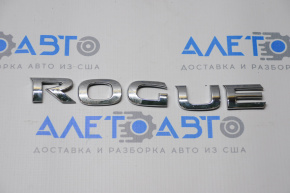 Емблема напис ROGUE двері багажника Nissan Rogue 14-20