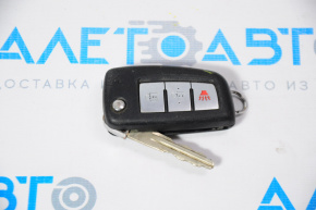 Ключ Nissan Rogue 14-203 кнопки, розкладний дефект відкривання