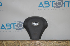 Подушка безопасности airbag в руль водительская Subaru b10 Tribeca серая без пиропатрона