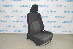 Пассажирское сидение Toyota Camry v55 15-17 usa без airbag, механич, велюр черн