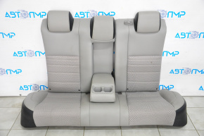 Задний ряд сидений 2 ряд Toyota Camry v55 15-17 usa комбинированое серое, только спинка