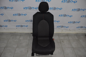 Пасажирське сидіння Toyota Camry v70 18- без airbag, комбіноване чорне.