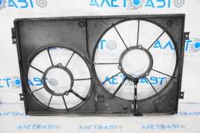 Дифузор кожух радіатора голий VW Jetta 11-18 USA 2.5, 2.0