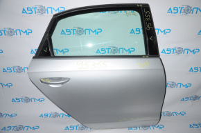 Дверь голая задняя правая VW Passat b7 12-15 USA серебро замята снизу