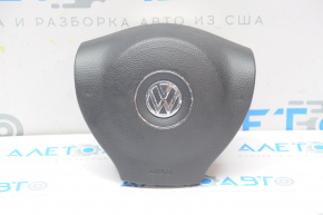 Подушка безопасности airbag в руль водительская VW Passat b7 12-15 USA черн, видно контур airbag