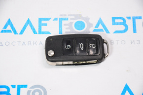 Ключ VW Passat b7 USA 4 кнопки, раскладной