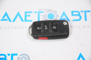 Ключ VW Passat b8 USA 4 кнопки, раскладной