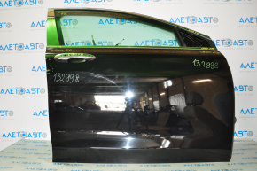 Дверь голая передняя правая Chrysler 200 15-17 чёрная вмятина