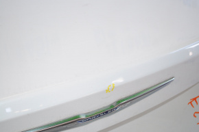 Крышка багажника Chrysler 200 15-17 белый PW7 вмятина, тычки