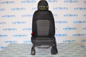 Водійське сидіння Ford Edge 15- без airbag, механіч, ганчірка чорн