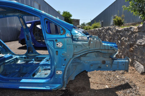 Чверть передні праві Ford Fiesta 11-19 синя