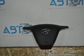 Подушка безопасности airbag в руль водительская Hyundai Santa FE Sport 13-18 черн
