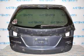Дверь багажника голая Hyundai Santa FE Sport 13-18 синий W7U