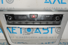 Панель часов Hyundai Sonata 15-17 с управлением магнитолой