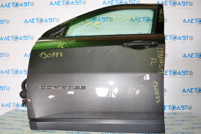 Дверь голая передняя левая Jeep Compass 17- графит
