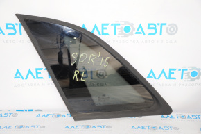 Форточка глухое стекло задняя левая Kia Sorento 10-15 черн