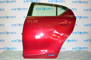 Двері гола зад лев Lexus CT200h 11-17 червоний 3R1