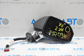 Дзеркало бічне праве Lincoln MKZ 13- 12 пінів, BSM, поворотник, сіре, бите