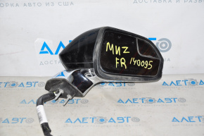 Зеркало боковое правое Lincoln MKZ 13-16 11 пинов, поворотник, подогрев, темно синее