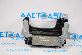 Подушка безопасности airbag коленная водительская левая Mitsubishi Outlander 14-21 черн