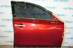 Дверь голая передняя правая Nissan Altima 13-18 красный NAH