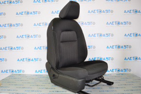 Пасажирське сидіння Nissan Altima 19 - без airbag, механіч, ганчірка чорн