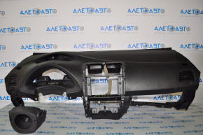 Торпедо передня панель без AIRBAG Nissan Leaf 11-17 чорна