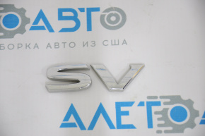 Емблема напис "SV" двері багажника Nissan Pathfinder 13-20