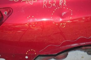 Чверть крило задня права Nissan Pathfinder 13-20 червоний вм'ятини