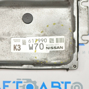 Блок ECU компьютер двигателя Nissan Rogue 14-16 примят корпус NEC004-011
