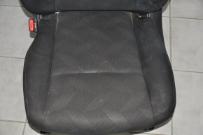 Водительское сидение Nissan Rogue 14-20 без airbag, электро, тряпка черн