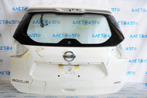 Дверь багажника голая Nissan Rogue 14-20 белый QAK