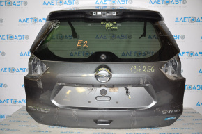 Дверь багажника голая Nissan Rogue 14-20 графит KAD