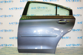 Дверь голая задняя левая Subaru Legacy 15-19 темно-синий H1Q