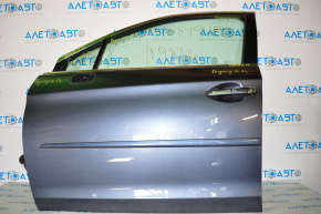 Дверь голая передняя левая Subaru Legacy 15-19 темно-синий H1Q