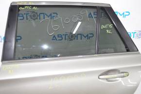 Молдинг дверь-стекло центральный задний левый Subaru Outback 15-19 две вмятинки